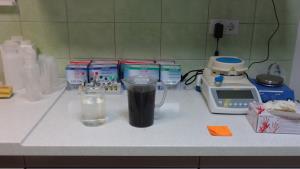 odpadna voda na dotoku in iztoku iz  CČN Slovenske Konjice